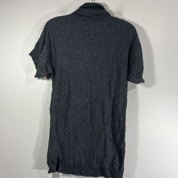 Boden Gray Cowl‎ Neck Short Sleeve Cashmere Angora Blend Long Sweater Women's 2 - Picture 6 of 6